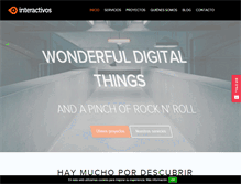 Tablet Screenshot of interactivos.net
